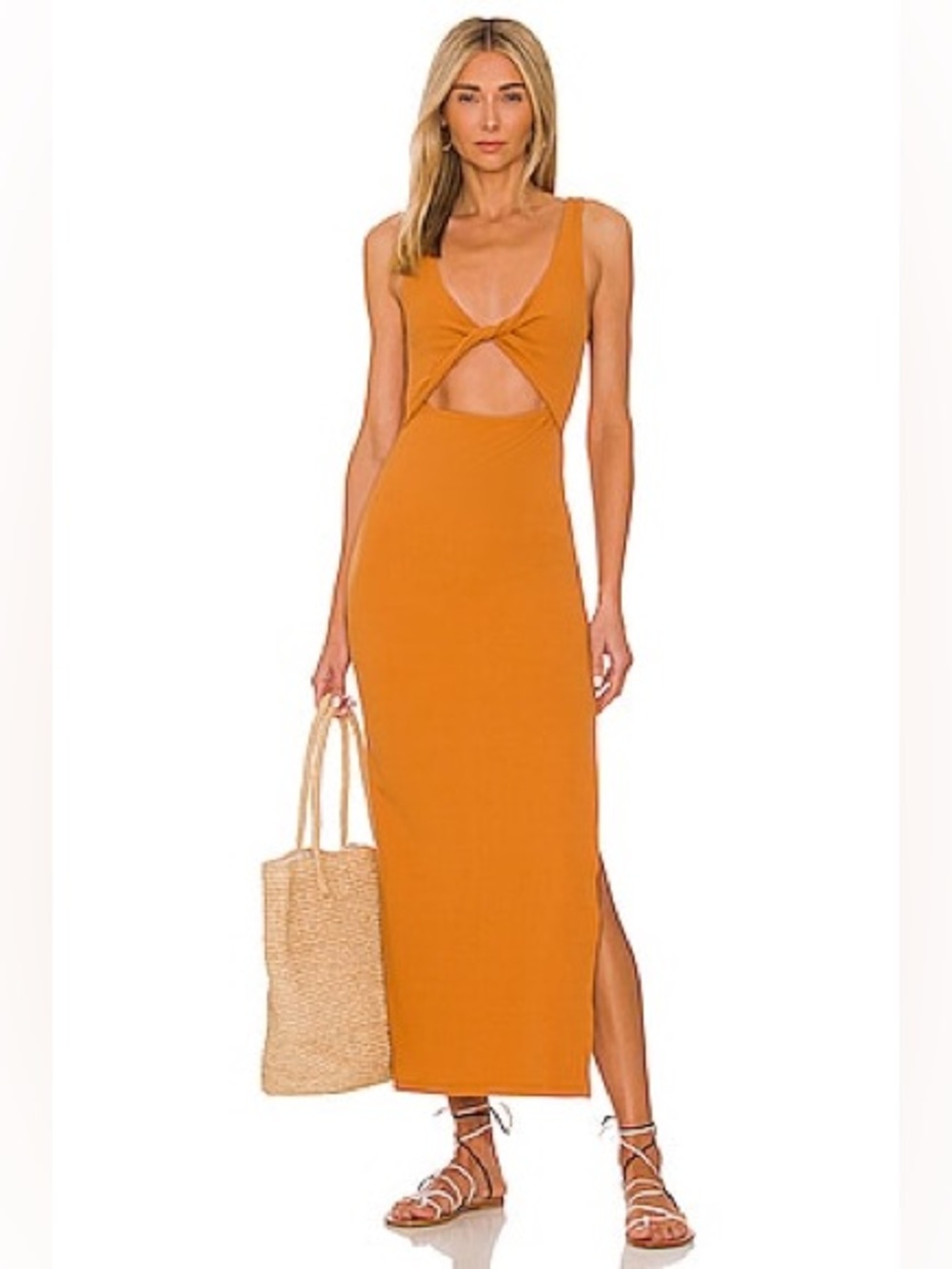 Lspace Nico Midi Dress in Inka Gold